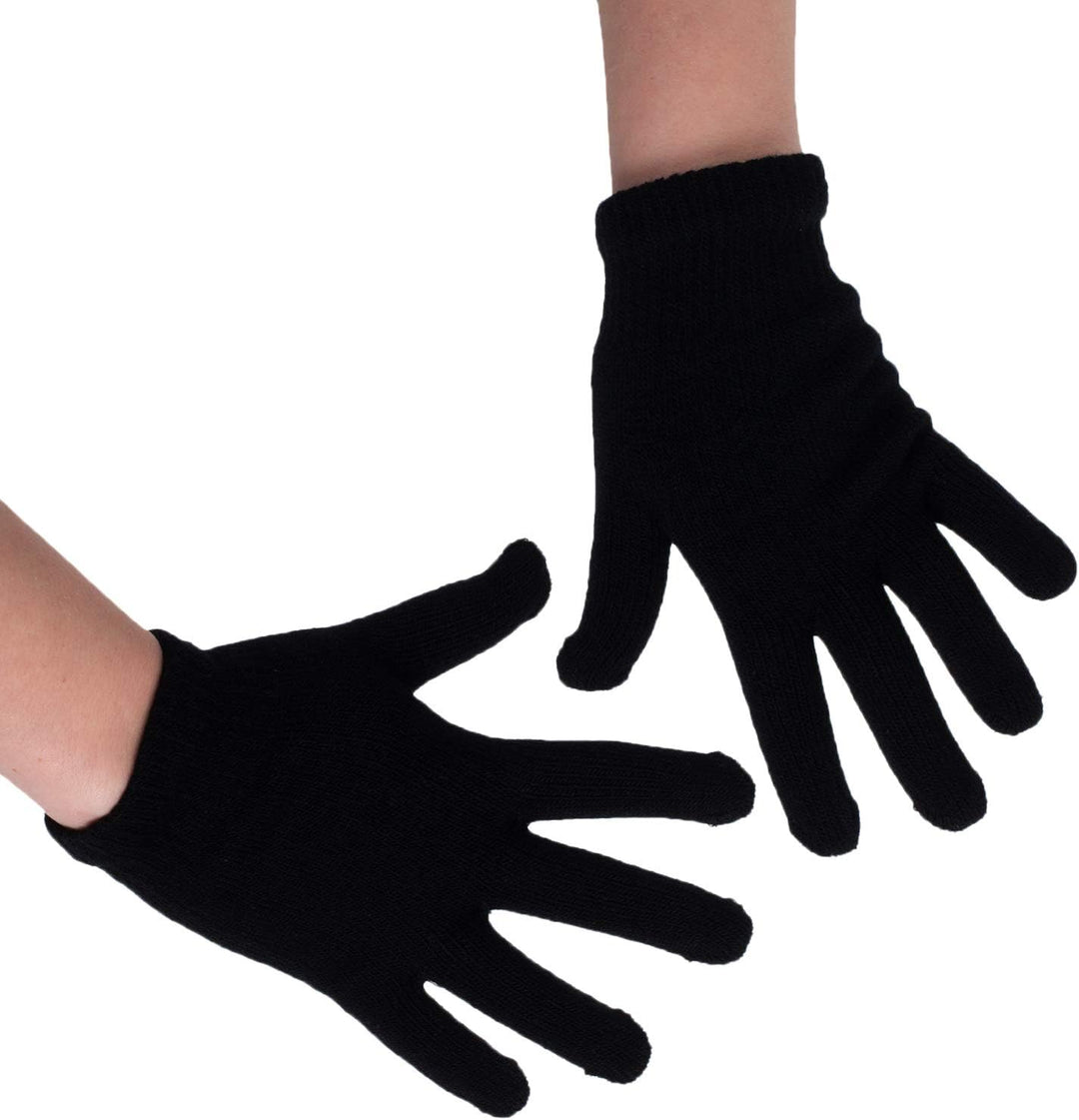 Winter Beanies & Gloves for Men & Women, Warm Thermal Cold Resistant Bulk Packs