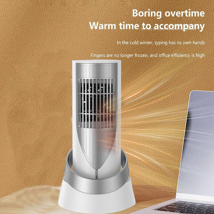 Solar Panel Heater for House in Wall Heaters with Desktop Home Dormitory Office Heater Small Fast Heating Fan Warming Gift Suitable for Keeping Family Warm in Winter