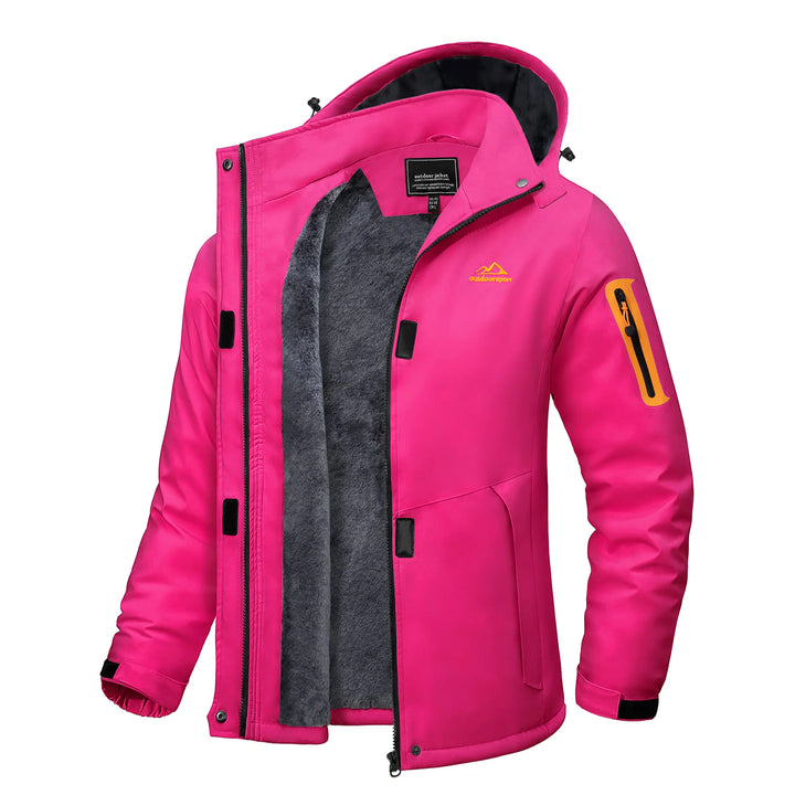 Womens Winter Fleece Jackets Waterproof Snowboard Ski Jacket Coat Outdoor Camping Hiking Jackets Windbreaker Parka