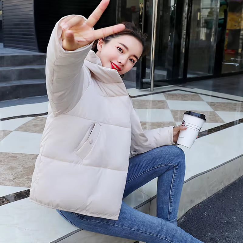 New Winter Jacket for Women Thicken Warm down Coat Female Light Outwear Women Parkas Casual Jackets Parka Wadded